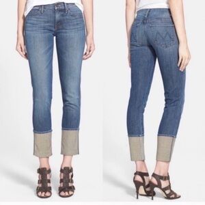Mother Jeans The Pony boy Tequila Truth Size 26 Straight Leg (not a fixed cuff)